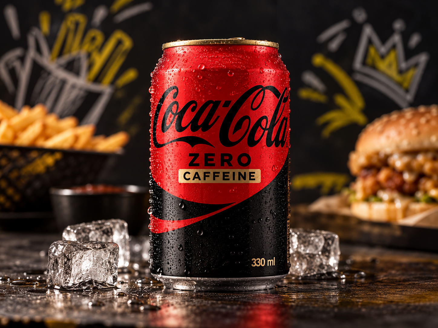 Coca-Cola Zero Caffeine 330ml