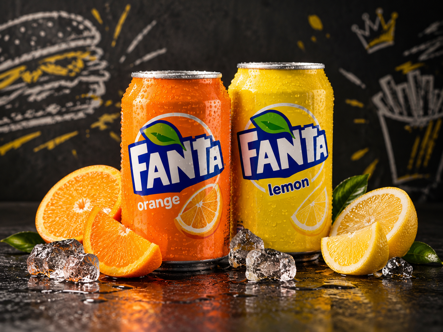Fanta Orange / Lemon 330ml
